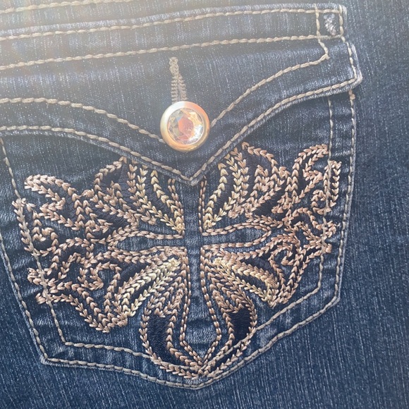 Bedazzled Jeans sz. 12 petite - Picture 5 of 5
